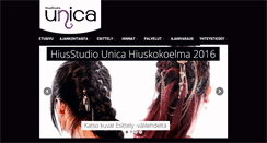 Desktop Screenshot of hiusstudiounica.fi